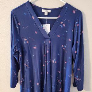 Croft & Barrow 3/4 sleeve shirt